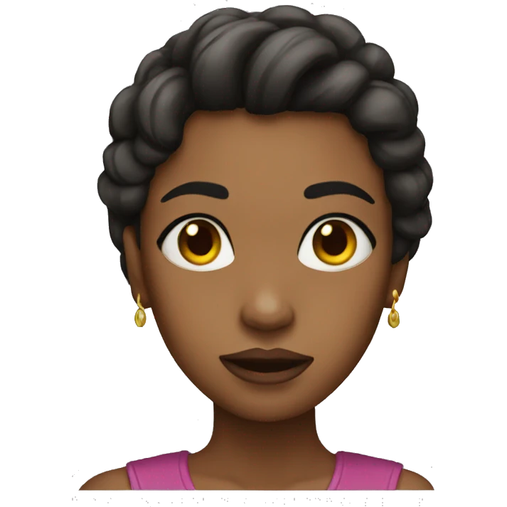 dramatic girl emoji