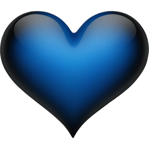 heart-deep-blue-and-black-color emoji