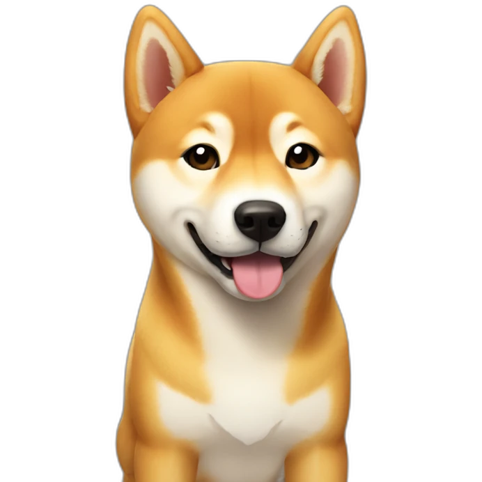 Shiba inu is God emoji