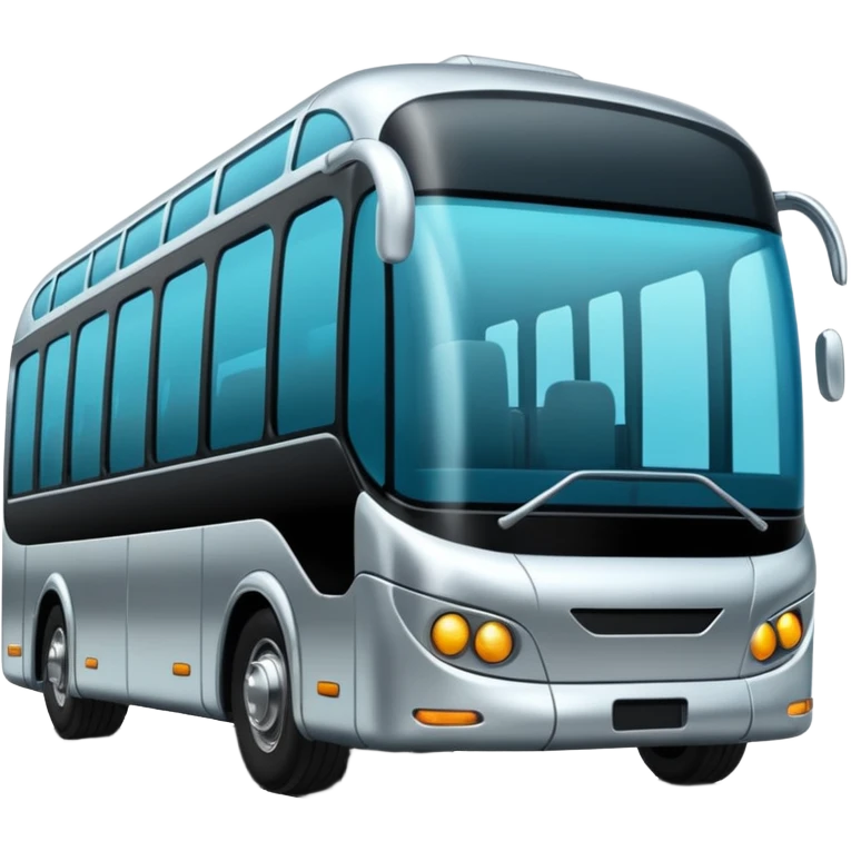 futuristic bus emoji