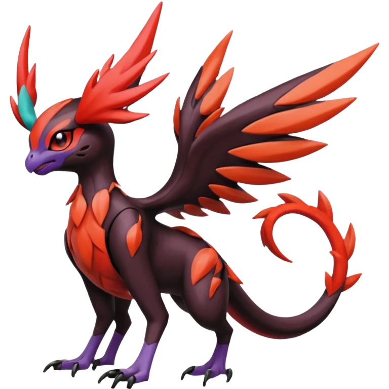 Meloetta-Yveltal-Noivern-Pokémon-Fakémon-creature emoji