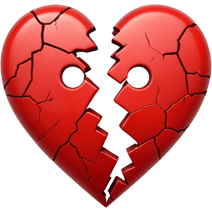 Broken heart emoji emoji