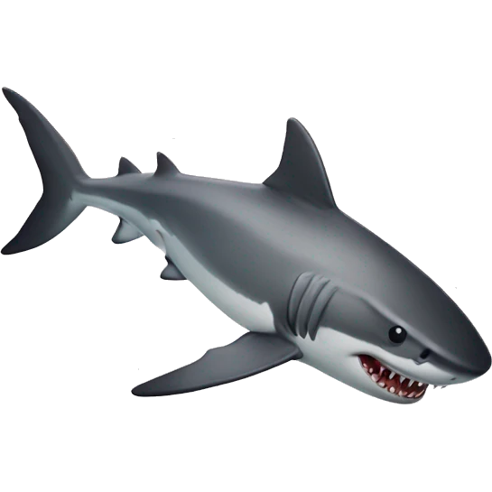 shark a meat emoji