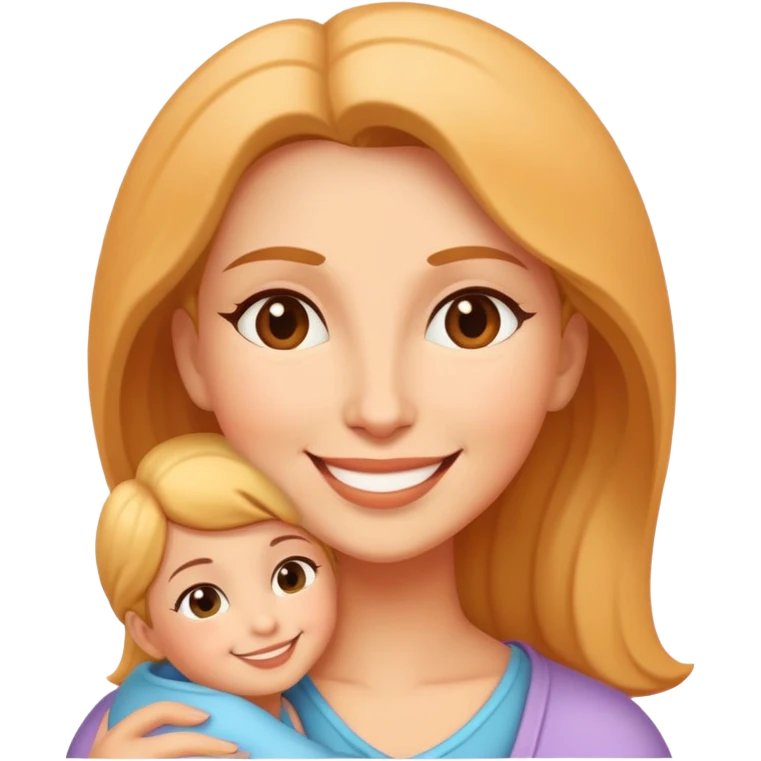 A loving mother figure with a warm smile emoji