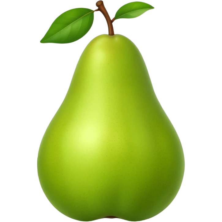 Pear emoji