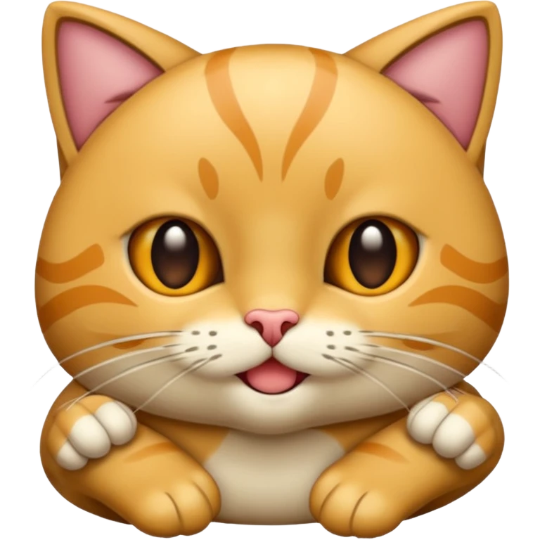 gato arranhando uma criança emoji