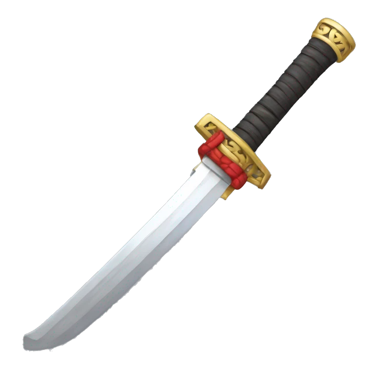 KATANA CON PULGAR ARRIBA emoji