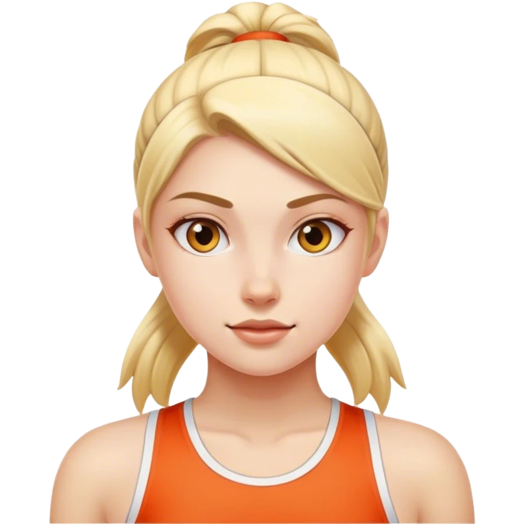 Sport girl  emoji