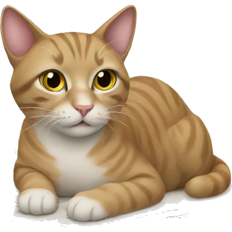 cat writing emoji