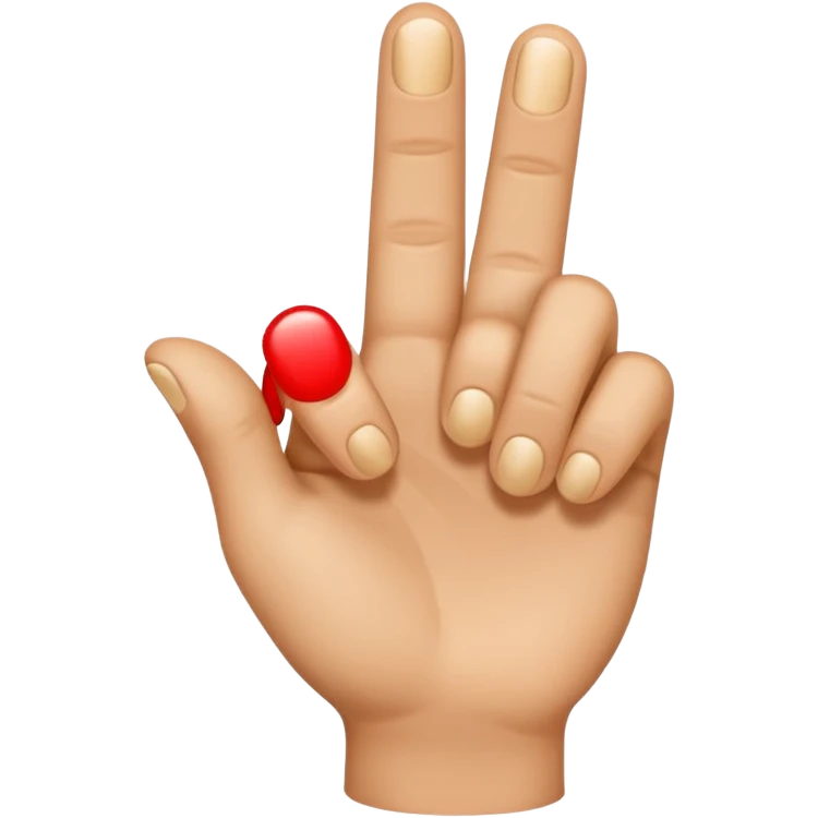 create me an emoji that is a finger pointing to watch the front of the screen so pointing at me point it strate at me emoji