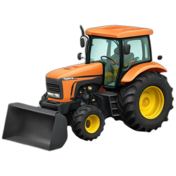 tracteur tondeuse emoji