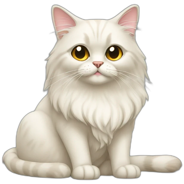 Persan cat emoji