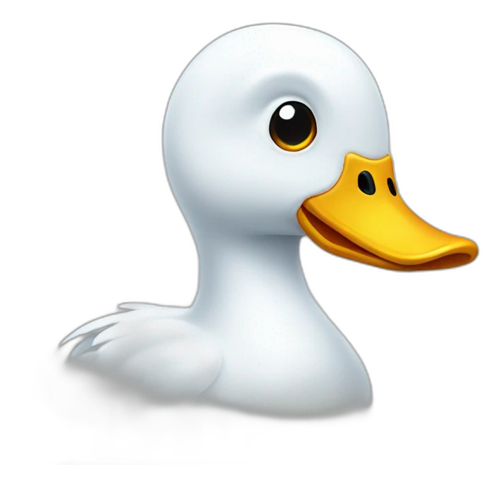 Ghost duck emoji
