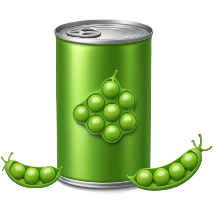green peas can emoji