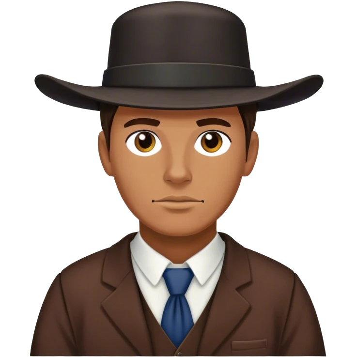 Amish man coaching football emoji