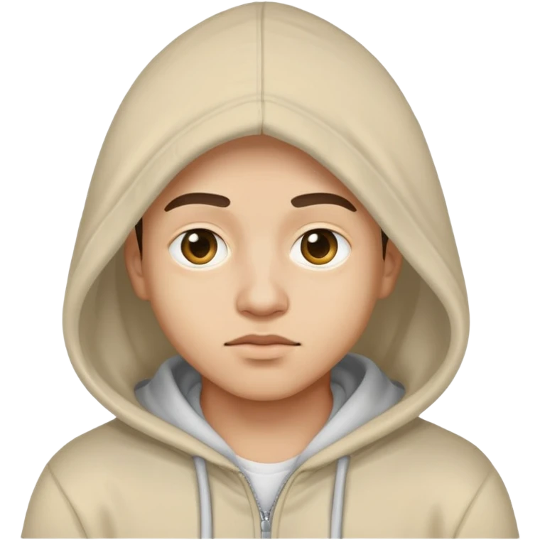 a person with eye bags and a hoodie emoji