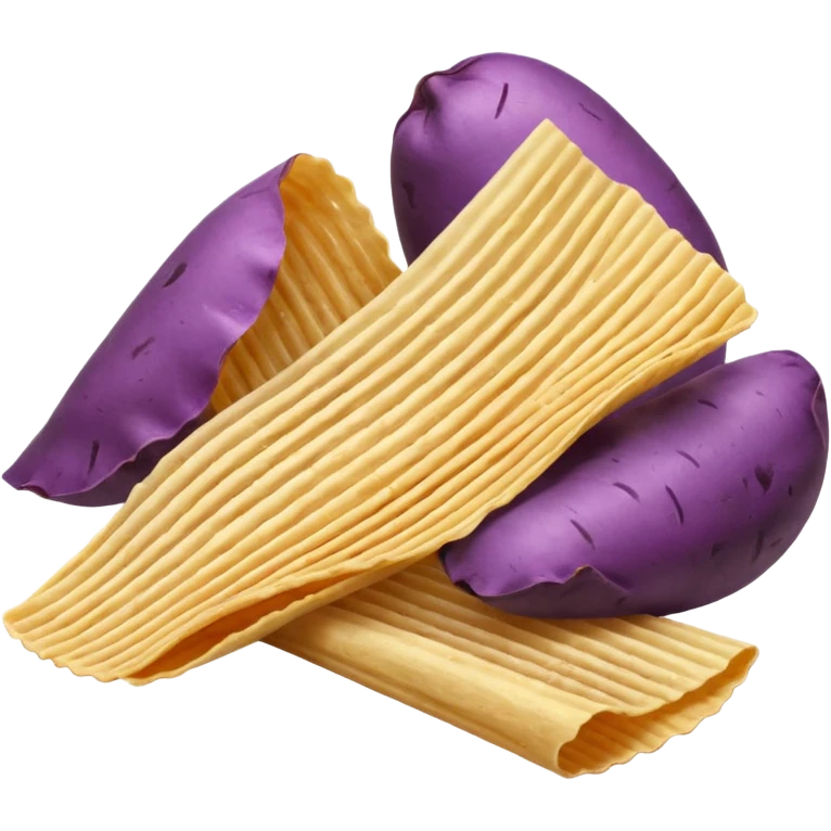 purple potato chips emoji