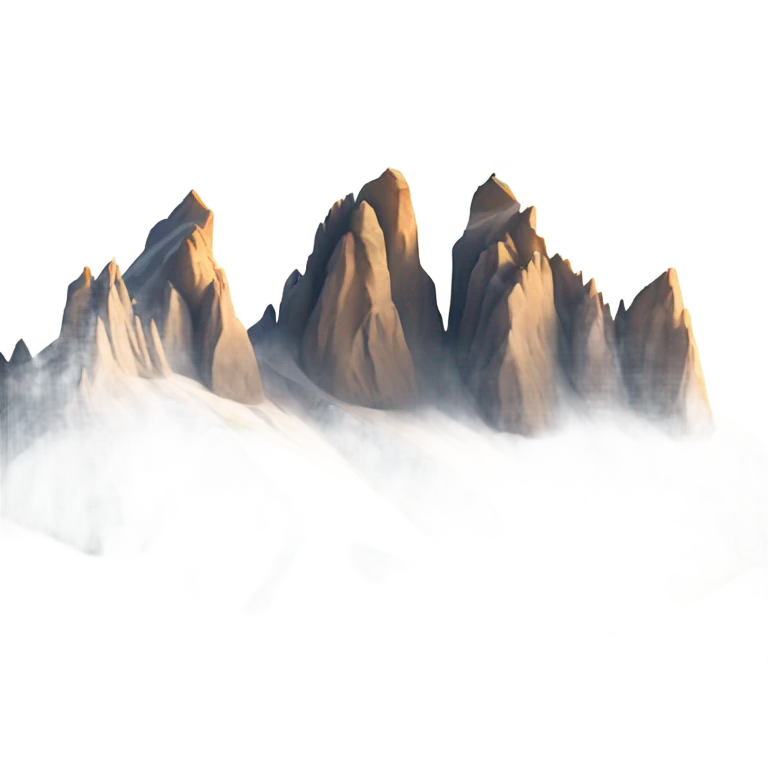 Dolomites peak emoji