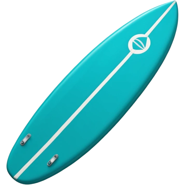 teal surf board emoji