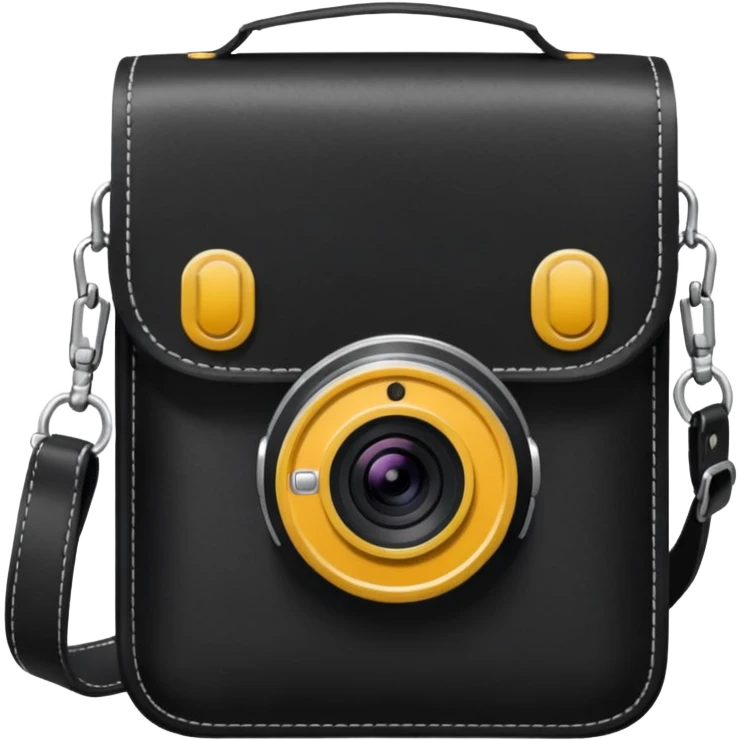 чехол для Iphone сумка фотоапарат emoji