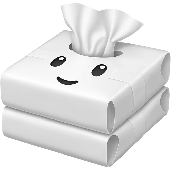 Paper tissues & napkins emoji