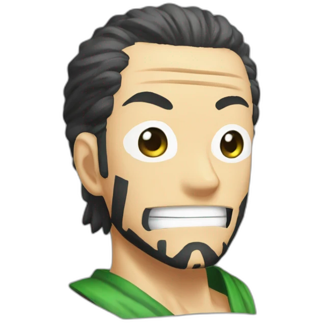 Zoro à wano emoji