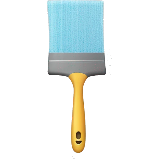 smiling emoji holding squeegee emoji