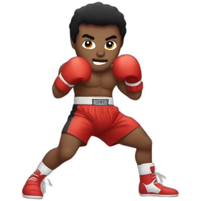 Rocky bablbao who is boxing emoji