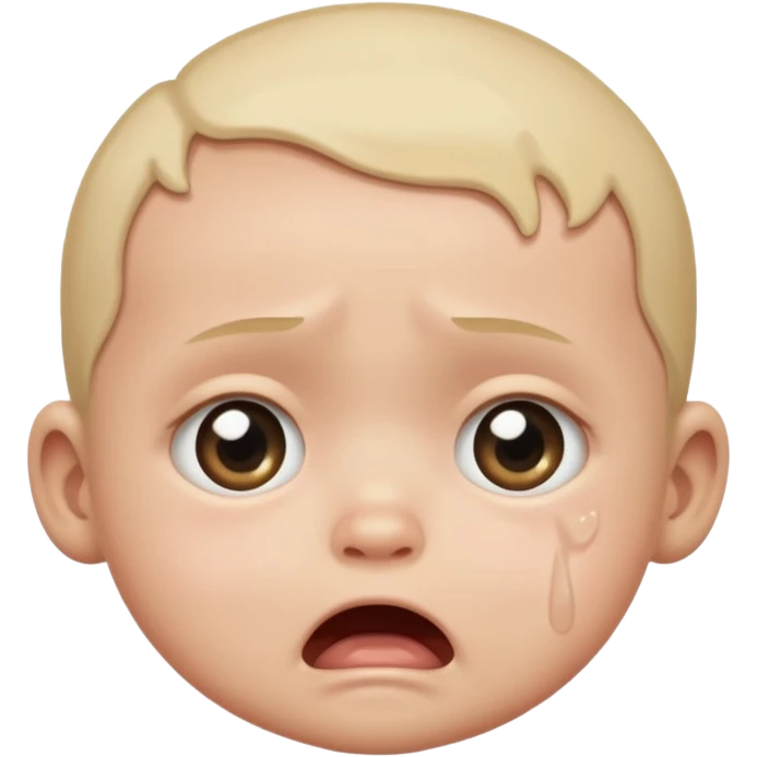 Baby high on crack cocaine emoji