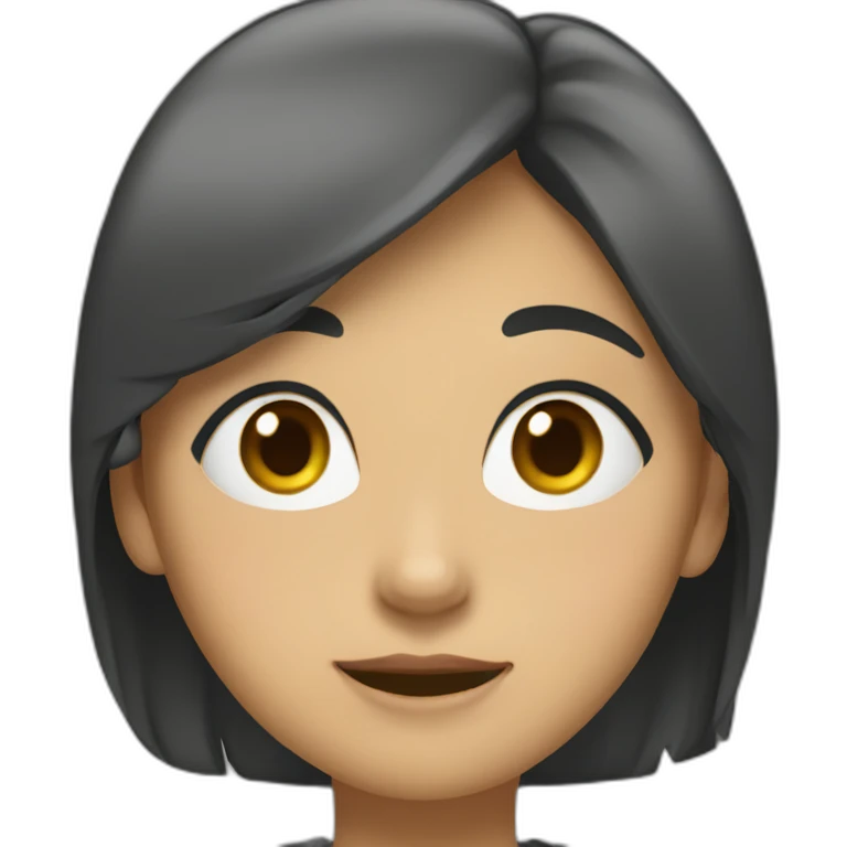 微笑的运动女孩 emoji