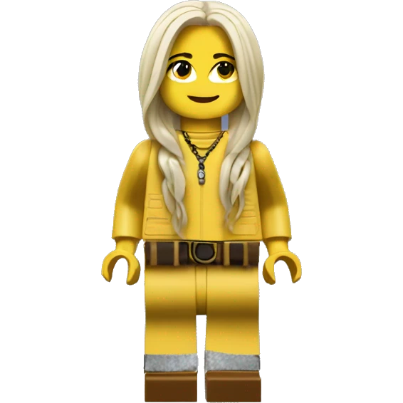 BILLIE EILISH lego full body emoji