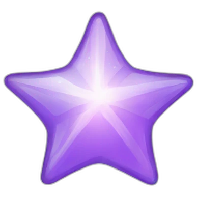 glass star emoji