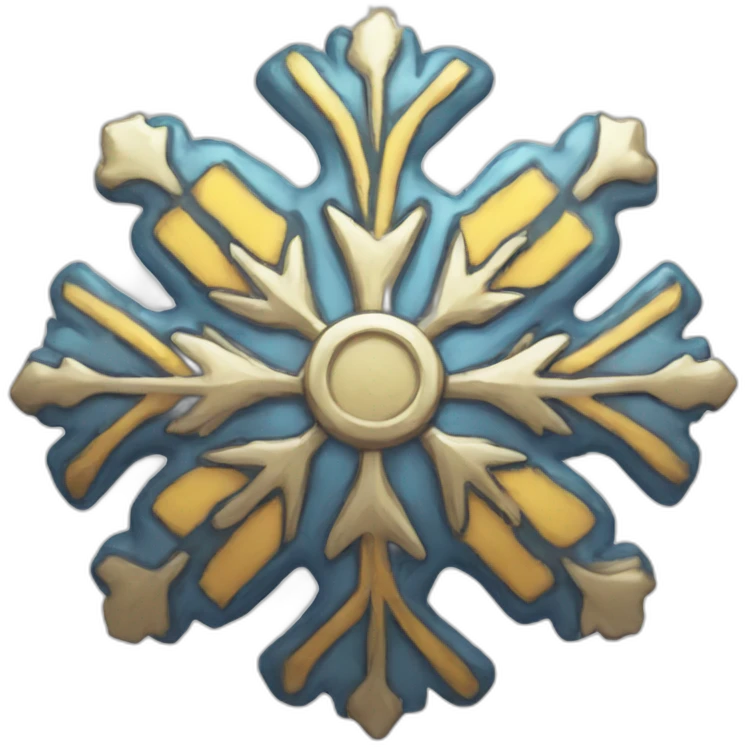 badge, medal, new year, snowflake, pokemon, picture, paint, draw emoji