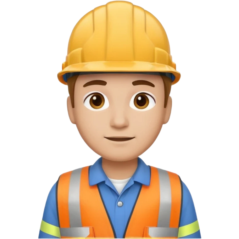 Construction worker principal contractor emoji
