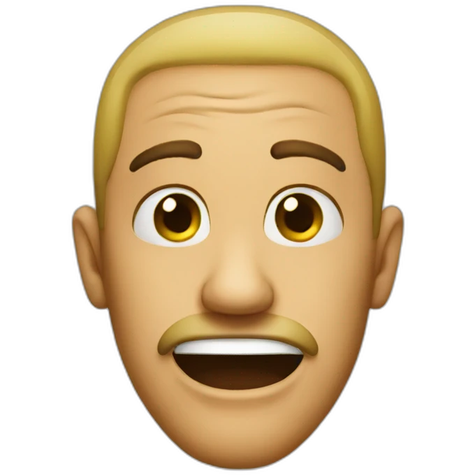 dumb face emoji