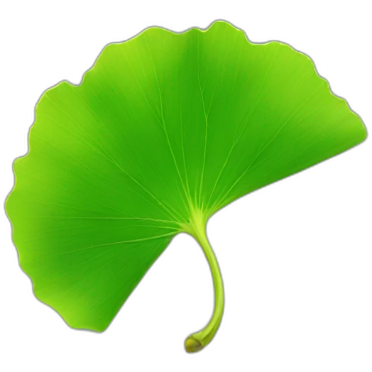ginko leaf emoji
