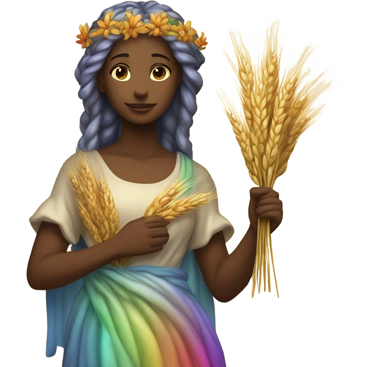 astrology virgo the maiden iridescent  emoji
