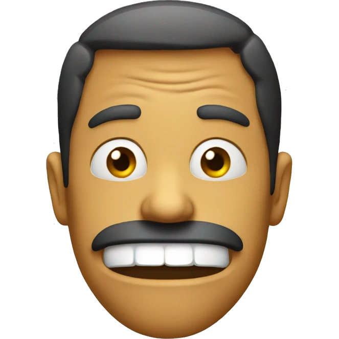 mocking face emoji
