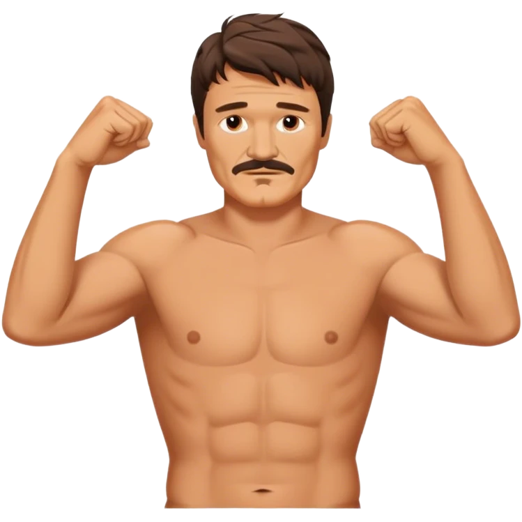pedro pascal shirtless emoji