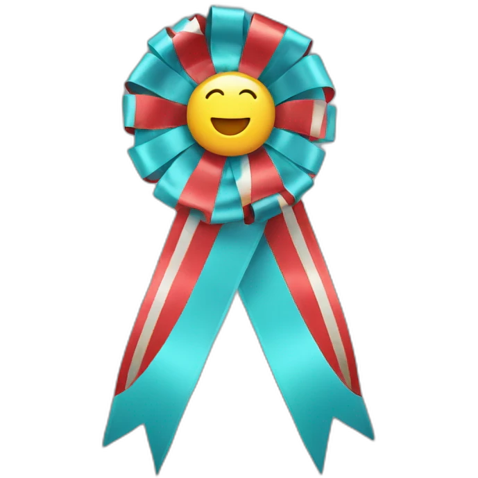 1st place ribbon emoji