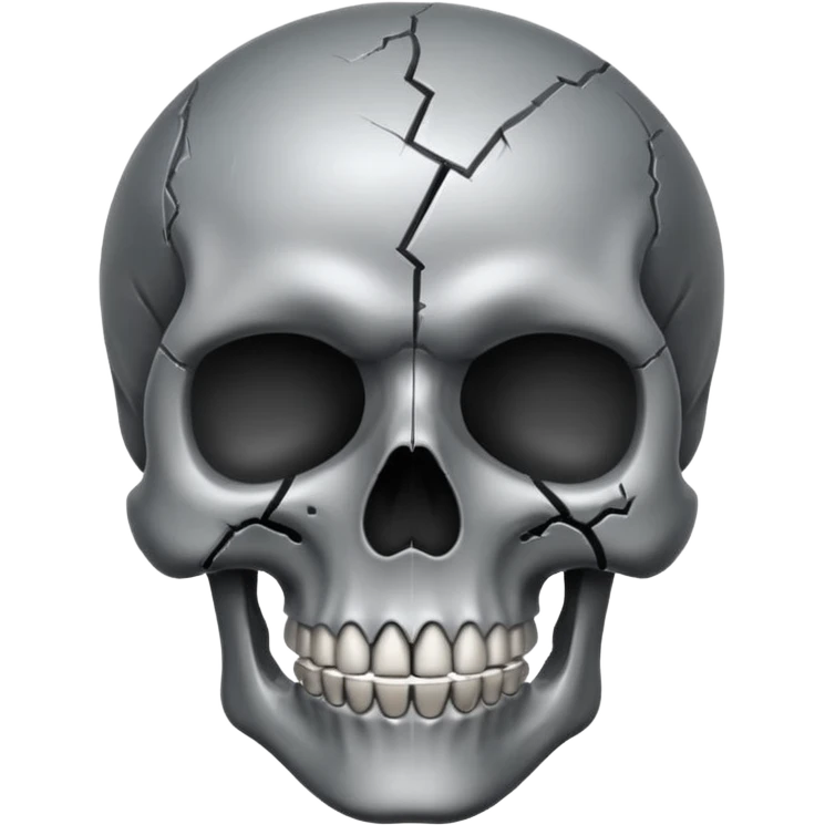 Mind blowing skull emoji