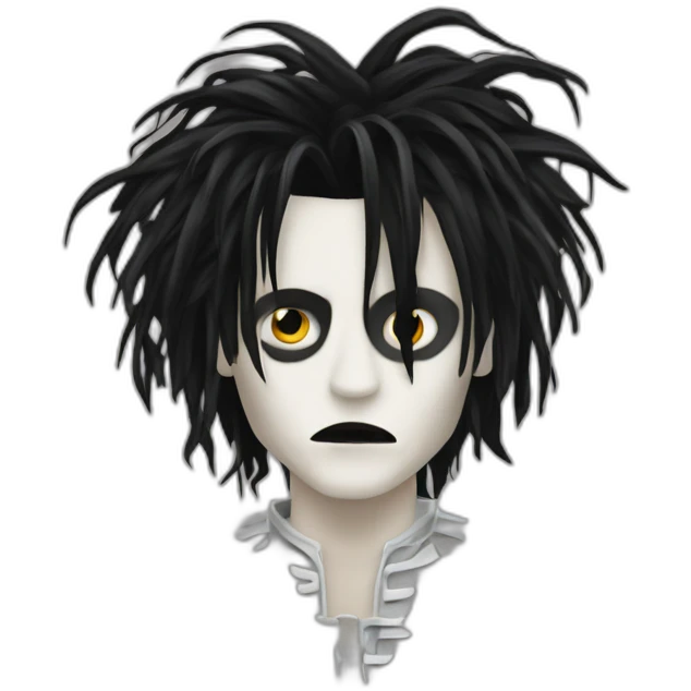 Edward scissorhands Johnny depp emoji