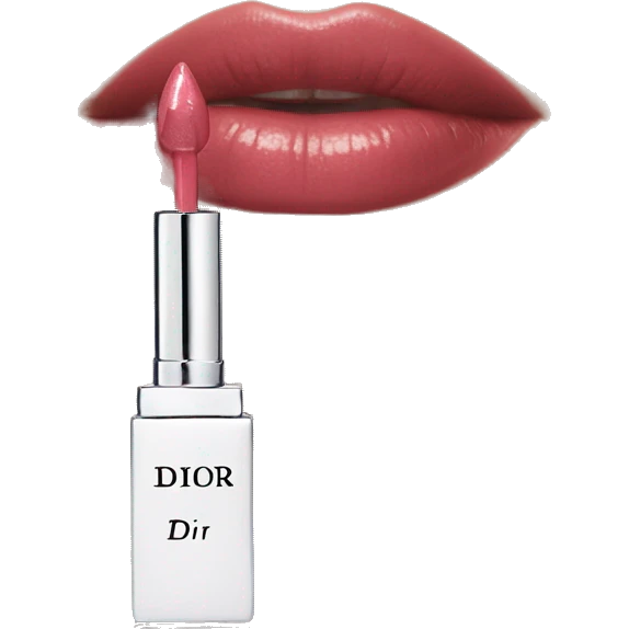 Dior lip gloss emoji
