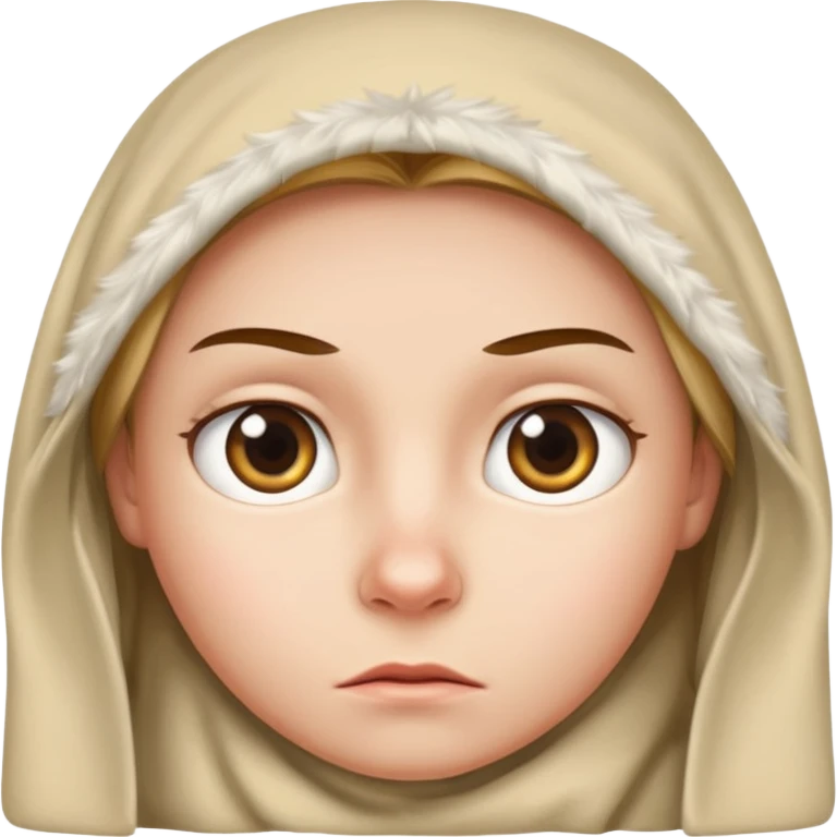 Lappland arknighits character peeking emoji