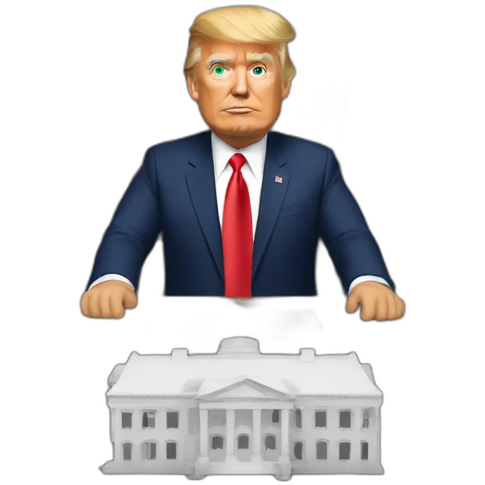 Donald trump as speaker of the house emoji