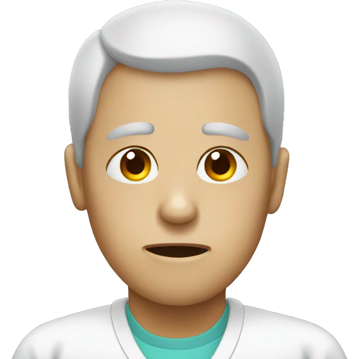 a sick person emoji
