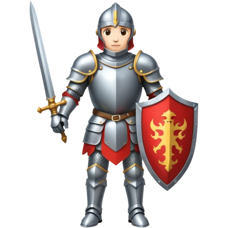 strong knight full body emoji