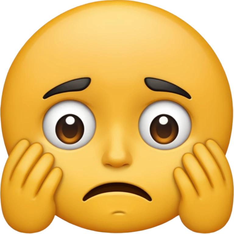 very tired face emoji