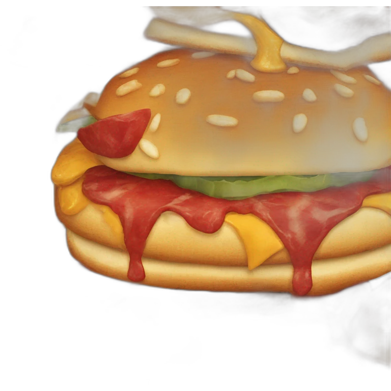 grilled burger pattie s emoji