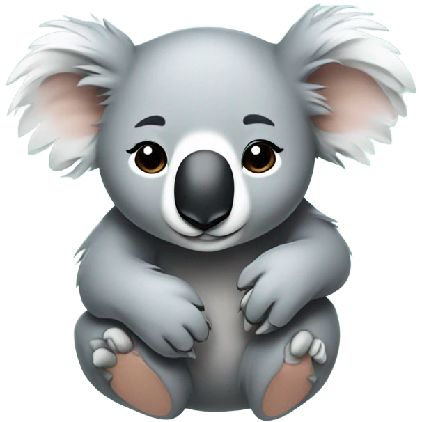 Zzz sleeping koala emoji